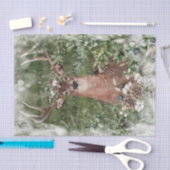 Winter Deer Tissue Paper Tissuepapier (Craft)