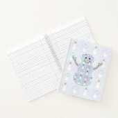 Winter Dekbed Spiraal Notebook Notitieboek (Binnen)