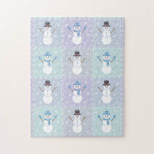 Winter Dekbedovertrek Puzzel