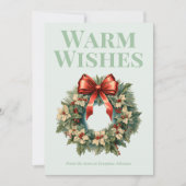 Winter Dennenteam Kerstkaart (Voorkant)