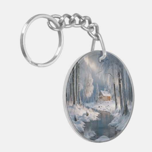 Winter Design Sleutelhanger (Voorkant Links)