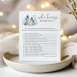 Winter die het beste van mama kent