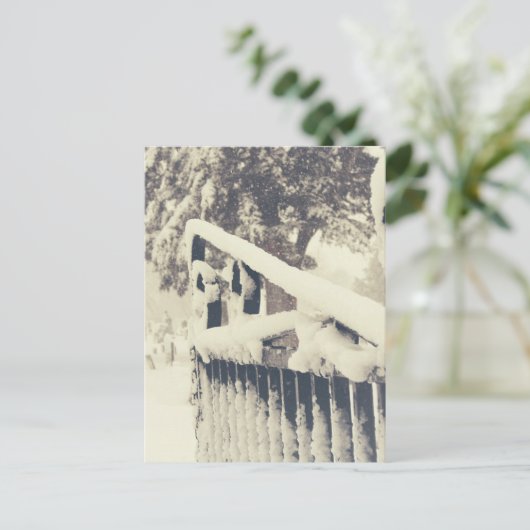 Winter Dieetgewas Briefkaart (Staand voorkant)