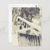 Winter Dieetgewas Briefkaart (Voorkant / Achterkant)