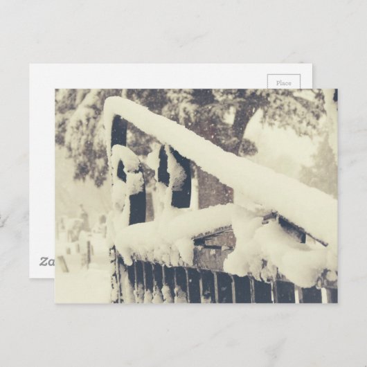 Winter Dieetgewas Briefkaart (Voorkant / Achterkant)