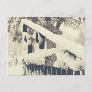 Winter Dieetgewas Briefkaart