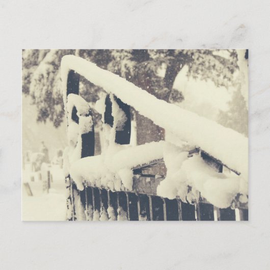 Winter Dieetgewas Briefkaart (Voorkant)