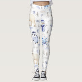 Winter dier klassieker leggings (Voorkant)