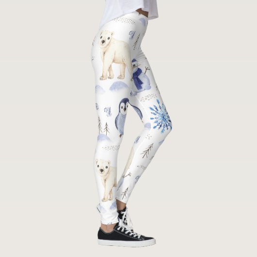 Winter dier klassieker leggings (Rechts)