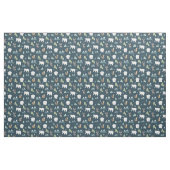 Winter Dieren Kerst Patroon Stof (Fat Quarter)