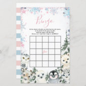 Winter Dierenseksespecifieke openbingspelen (Voorkant / Achterkant)