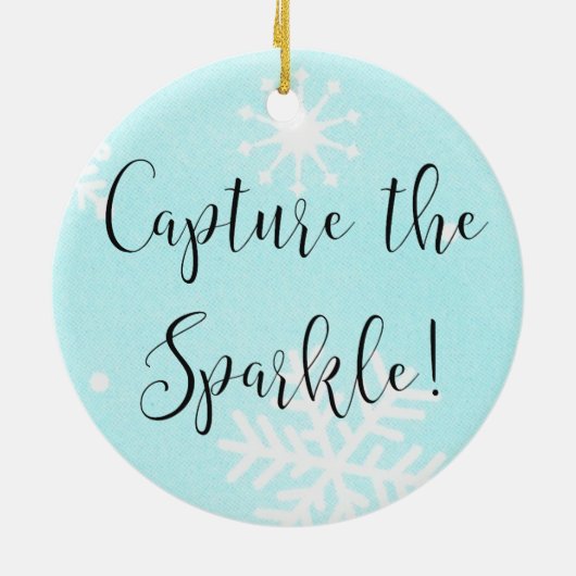 "Winter DIVA" keramisch Ornament (Achterkant)