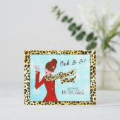 WINTER DIVA - Live Love Sparkle! Briefkaart (Staand voorkant)