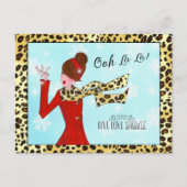 WINTER DIVA - Live Love Sparkle! Briefkaart (Voorkant)