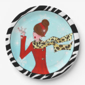 "Winter DIVA" Papieren Bordje (Voorkant)