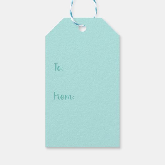 Winter Dog Faces Cadeaulabel (Achterkant)