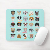 Winter Dog Faces Muismat (Met muis)