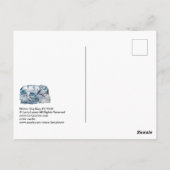 Winter Dog Nap #170101 Briefkaart (Achterkant)