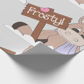 Winter Donkey Cadeaupapier