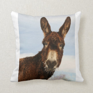 Winter Donkey Kussen