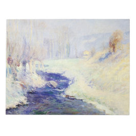 Winter (door Guy Rose) Notitieblok