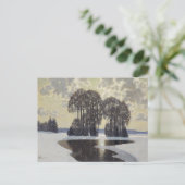 Winter (door Vilhelms Purvitis) Briefkaart (Staand voorkant)