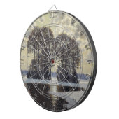 Winter (door Vilhelms Purvitis) Dartbord (Voorkant Rechts)