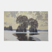 Winter (door Vilhelms Purvitis) Deurmat (Voorkant)