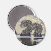 Winter (door Vilhelms Purvitis) Magneet (Voorkant / Achterkant)