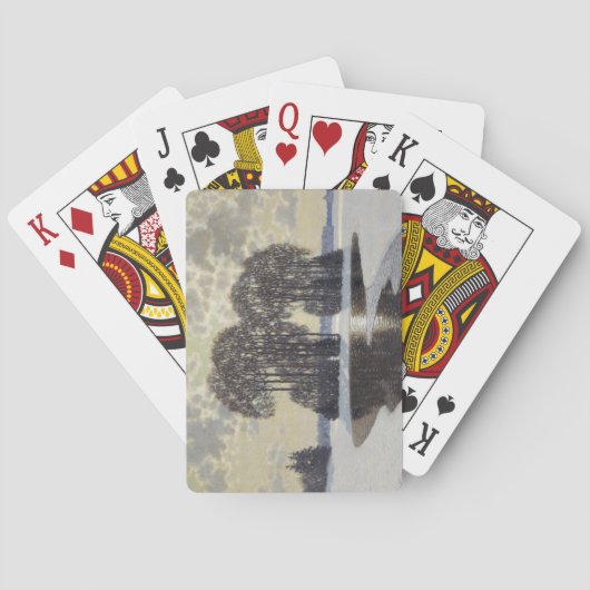 Winter (door Vilhelms Purvitis) Pokerkaarten (Achterkant)