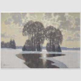 Winter (door Vilhelms Purvitis) Tissuepapier