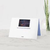 winter dorps wenskaart feestdagen kaart (Achterkant)