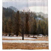 Winter..... Douchegordijn (Voorkant)