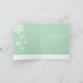 Winter Dove Note Kaart (Binnen)