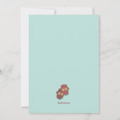 Winter Draag uitnodiging (Achterkant)