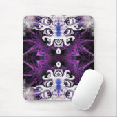 Winter Dragon Fractal Art Mousepad Muismat (Met muis)