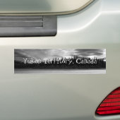 Winter Drama; Yukon Territory, Canada Bumpersticker (Op auto)
