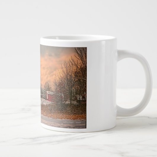 Winter Dreams 20 oz Coffee Mok (Rechts)