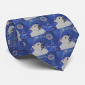 Winter Dreams-an Artist Great Pyreneeën Mountain D Stropdas (Opgerold)