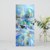 Winter Dreamscape Bladwijzer Menu (Staand voorkant)