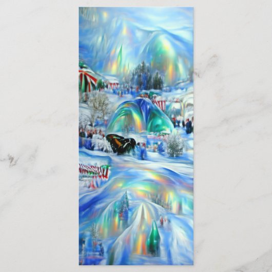 Winter Dreamscape Bladwijzer Menu (Voorkant)