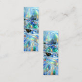 Winter Dreamscape Bladwijzer Mini Visitekaartje (Voorkant / Achterkant)