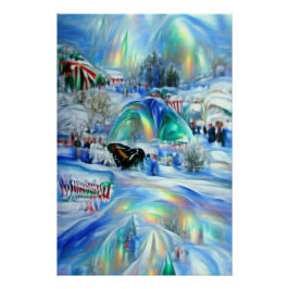 Winter Dreamscape Perfect Poster