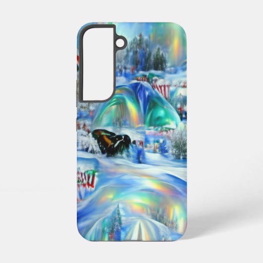 Winter Dreamscape Samsung Galaxy Hoesje (Achterkant)