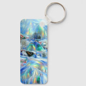 Winter Dreamscape Sleutelhanger (Achterkant)