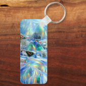 Winter Dreamscape Sleutelhanger (Achterkant)