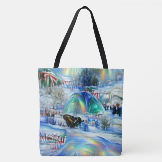 Winter Dreamscape Tote Bag (Voorkant)