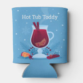 Winter Drink Hot Tub Toddy Blikjeskoeler (Achterkant)