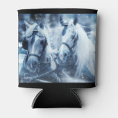 Winter Drivers Foto van het prachtige paardenteam Blikjeskoeler (Voorkant)