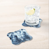 Winter Drivers Foto van het prachtige paardenteam Kartonnen Onderzetters (Insitu)